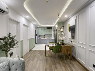 Ngắm không gian sống thông minh, hiện đại trong căn chung cư rộng 71m2 của vợ chồng chị Kim Anh