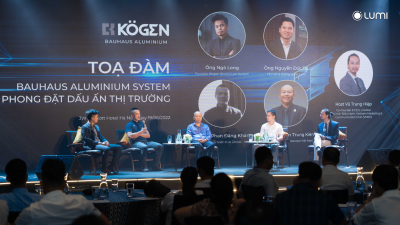 Lumi Việt Nam tham gia sự kiện “Ra mắt thương hiệu nhôm cao cấp KÖGEN” của Kenwin Group