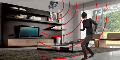 Hệ thống báo động và camera giám sát tích hợp vào ngôi nhà thông minh