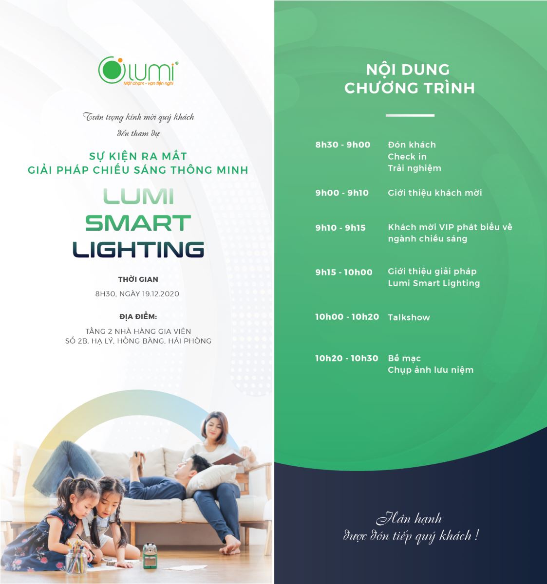 Hải Phòng: Ra mắt giải pháp chiếu sáng thông minh Lumi Smart Lighting - Ảnh 2